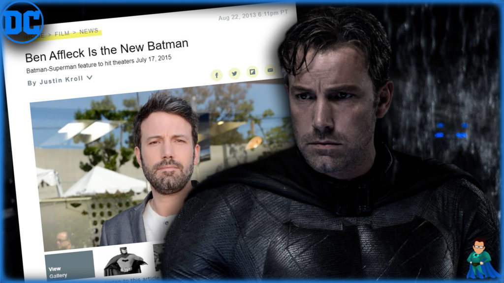 Ben Affleck Cast as Batman 10 Years Ago
