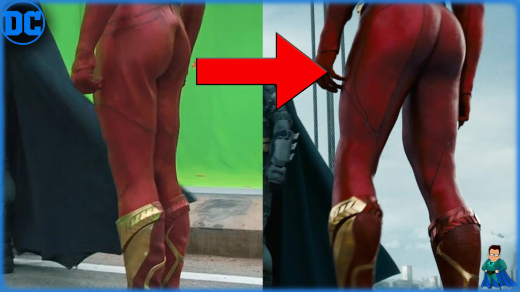 The Flash VFX Get Cheeky