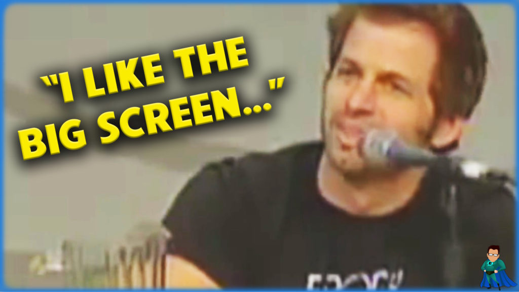 Zack Snyder on Streaming Vs. Big Screen